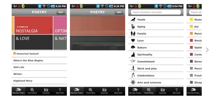 Poetry App